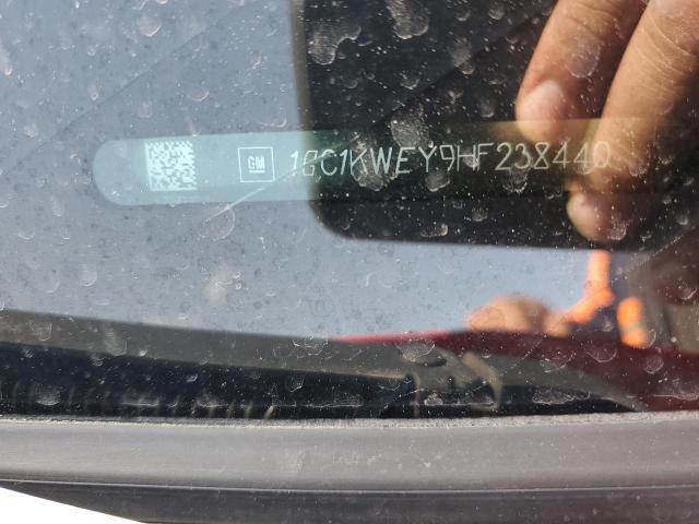 2017 CHEVROLET SILVERADO 1GC1KWEY9HF238440