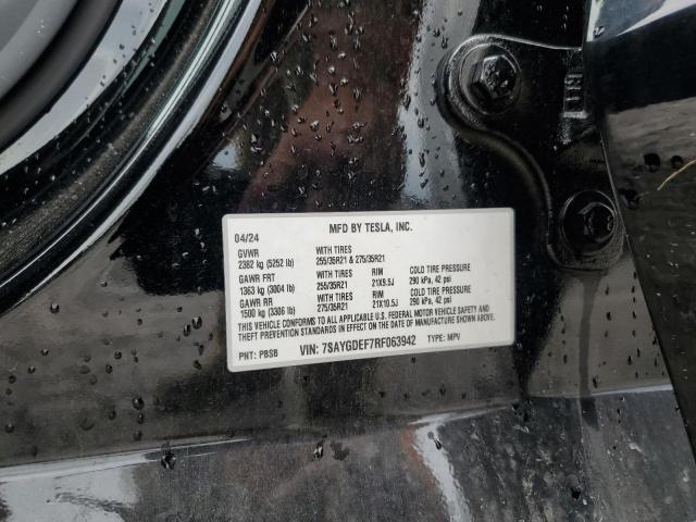 2024 TESLA MODEL Y - 7SAYGDEF7RF063942