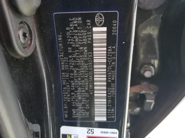 2020 TOYOTA CAMRY SE - 4T1M11AK0LU392703