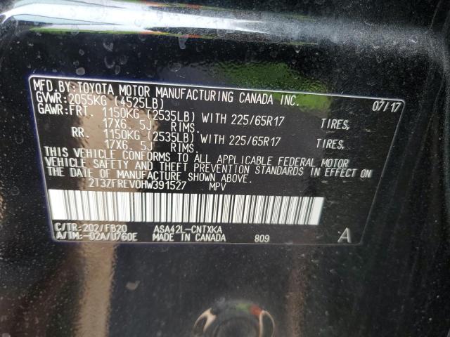 2017 TOYOTA RAV4 LE - 2T3ZFREV0HW391527