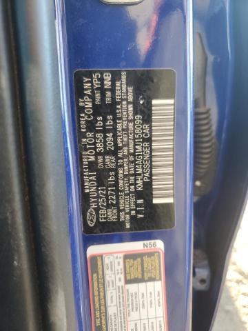 2021 HYUNDAI ELANTRA SE - KMHLM4AG1MU158099