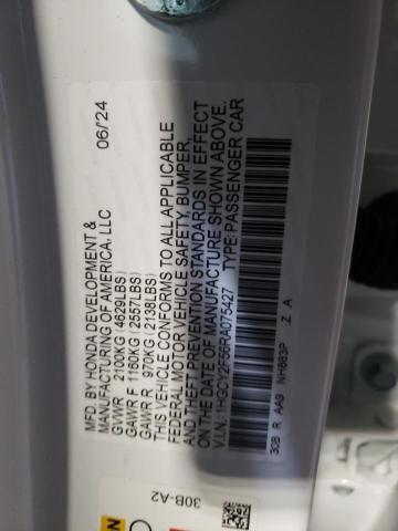 2024 HONDA ACCORD HYB - 1HGCY2F56RA075427