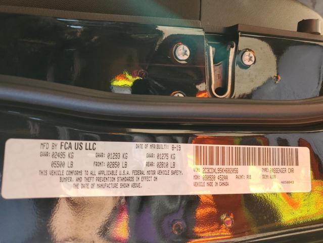 2019 DODGE CHARGER SR 2C3CDXL95KH682056
