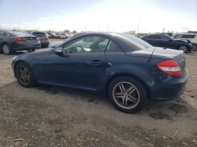 MERCEDES-BENZ SLK 280 2006 blue  gas WDBWK54F76F129745 photo #3