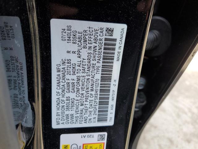 2025 HONDA CIVIC SPOR - 2HGFE2F5XSH510270