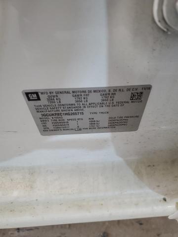 2017 CHEVROLET SILVERADO - 3GCUKREC1HG265715