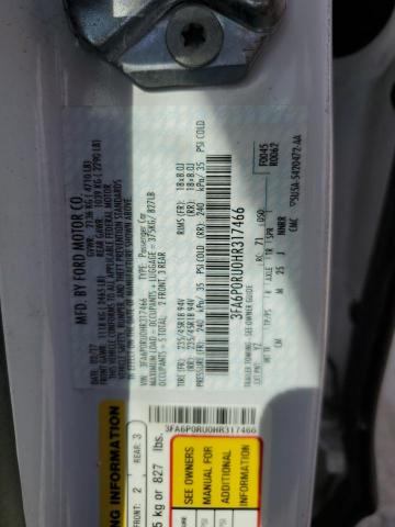 2017 FORD FUSION TIT - 3FA6P0RU0HR317466