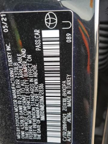 2021 TOYOTA C-HR XLE - NMTKHMBX0MR128386