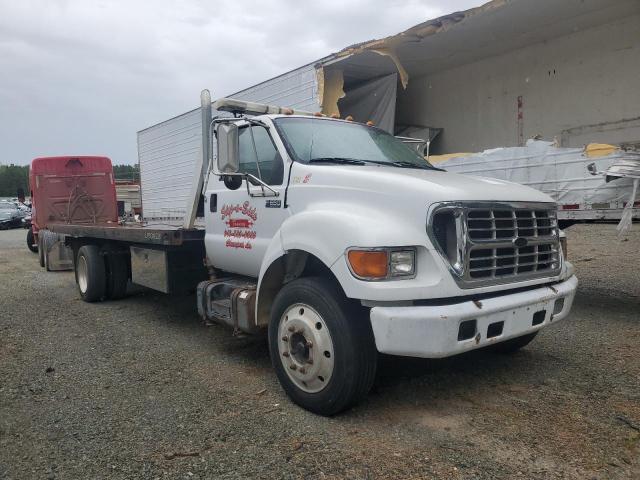 FORD F650 SUPER 2001 white conventi diesel 3FDNF65Y81MA19895 photo #1