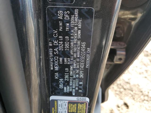 2025 KIA K4 LX 3KPFT4DE6SE014946
