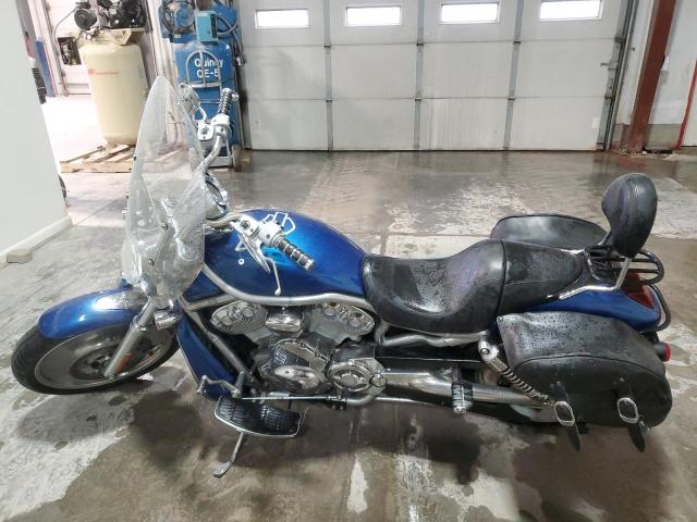 HARLEY-DAVIDSON VRSCA 2004 blue road/str gas 1HD1HAZ164K810871 photo #4