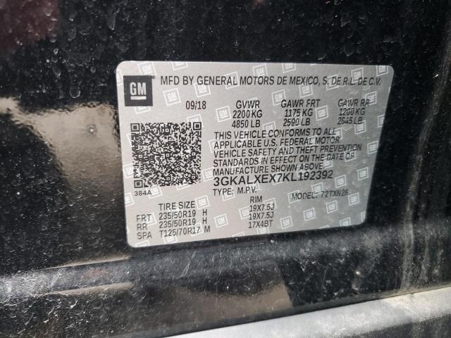 2019 GMC TERRAIN DE 3GKALXEX7KL192392
