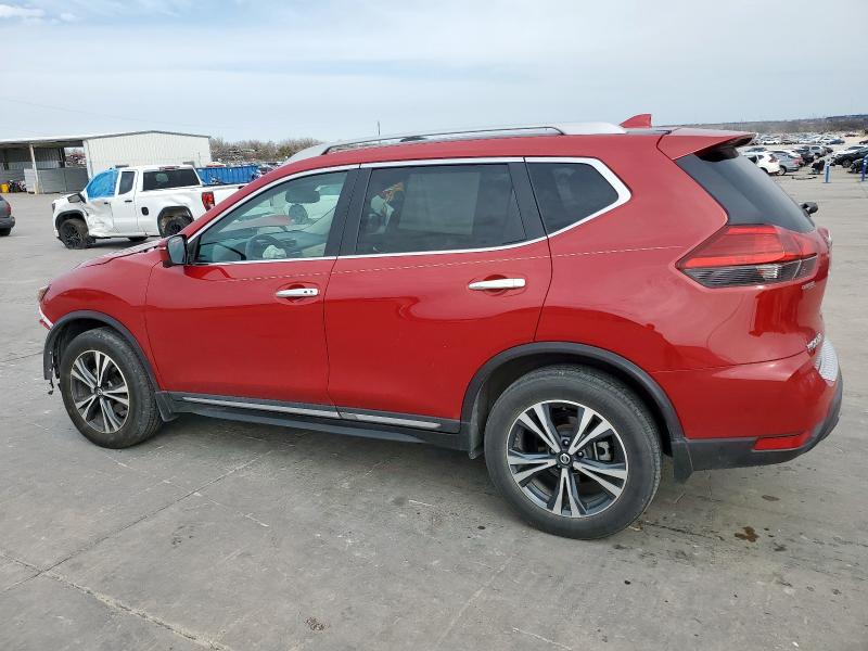 NISSAN ROGUE SV 2017 red  gas 5N1AT2MV8HC843723 photo #3