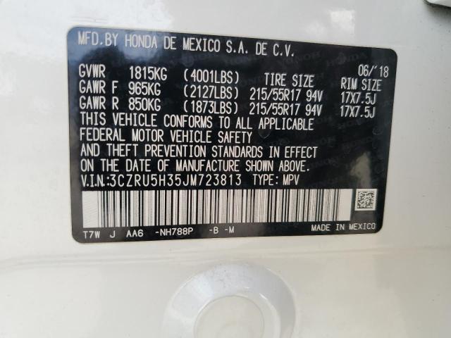 2018 HONDA HR-V LX - 3CZRU5H35JM723813