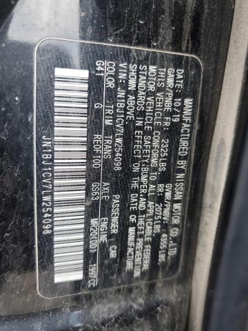 2020 NISSAN ROGUE SPOR - JN1BJ1CV7LW254098