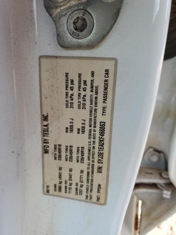 2019 TESLA MODEL 3 - 5YJ3E1EA2KF466863