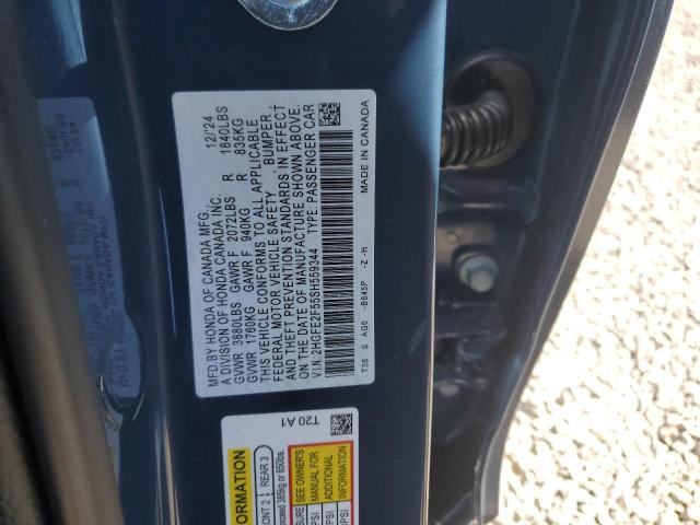 2025 HONDA CIVIC SPOR - 2HGFE2F55SH559344