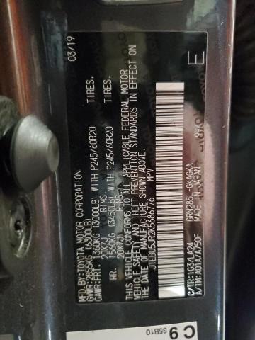 2019 TOYOTA 4RUNNER SR - JTEBU5JR2K5686776