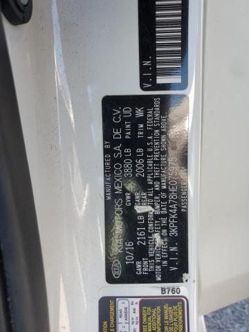 2017 KIA FORTE LX - 3KPFK4A78HE075975