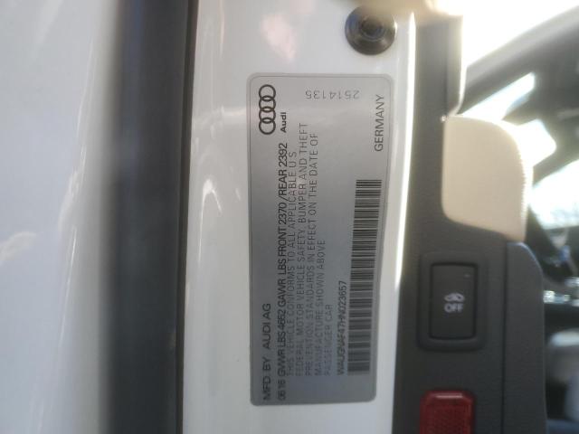 2017 AUDI A4 WAUGNAF47HN023657