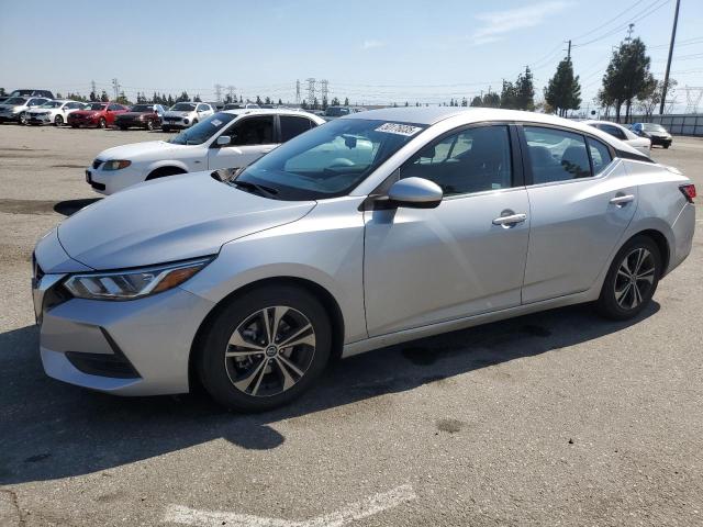 NISSAN SENTRA SV 2021 silver  gas 3N1AB8CV6MY299075 photo #1