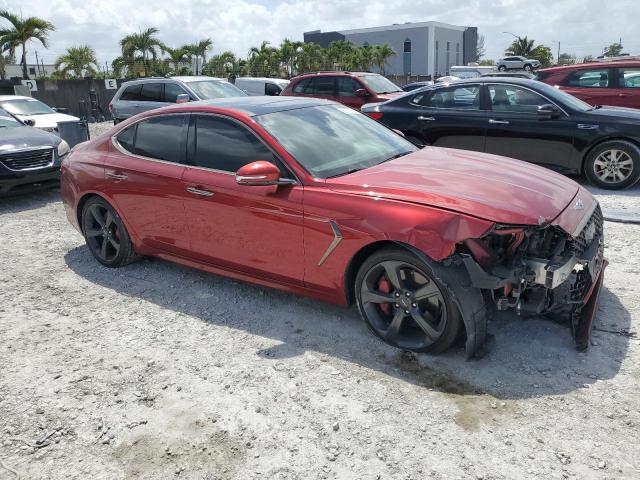 Vin: kmtg34le2lu053267, lot: 51118135, genesis g70 prestige 20204