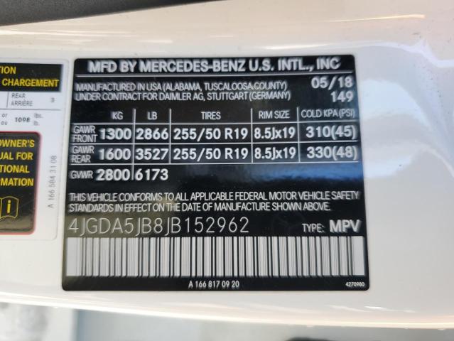 2018 MERCEDES-BENZ GLE 350 - 4JGDA5JB8JB152962