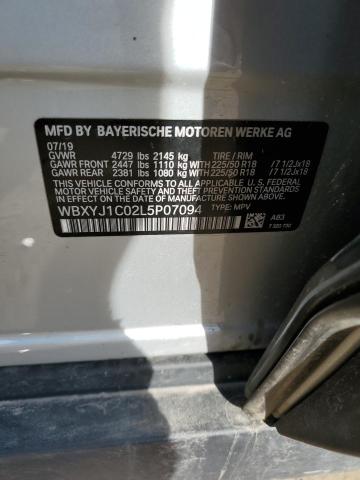 2020 BMW X2 XDRIVE2 - WBXYJ1C02L5P07094