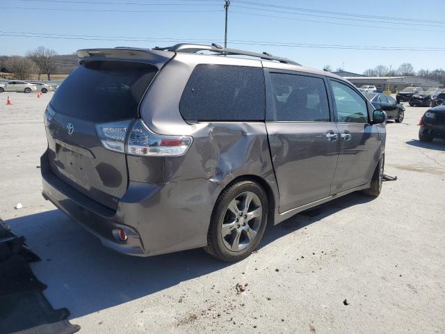 Vin: 5tdxk3dc1fs683332, lot: 48803655, toyota sienna sport 20153