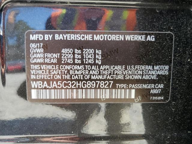2017 BMW 530 I - WBAJA5C32HG897827