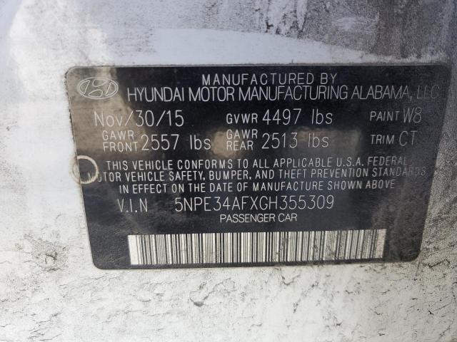 2016 HYUNDAI SONATA SPO - 5NPE34AFXGH355309