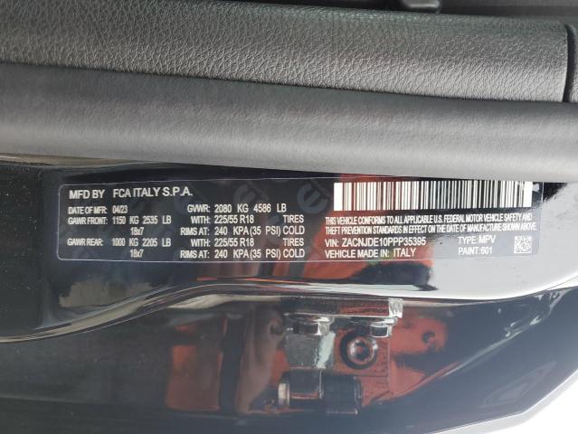2023 JEEP RENEGADE A ZACNJDE10PPP35395