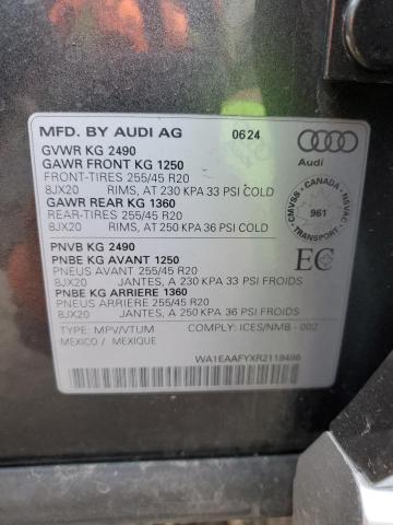 2024 AUDI Q5 PREMIUM - WA1EAAFYXR2119496