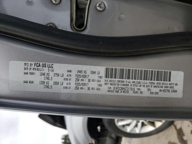 2016 DODGE JOURNEY SX - 3C4PDCBB4GT217616