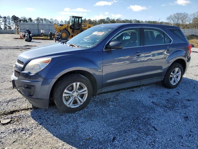 CHEVROLET EQUINOX LS 2014 blue  flexible fuel 2GNALAEK4E6265974 photo #1