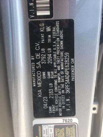 2023 KIA FORTE GT L - 3KPF54AD4PE628259