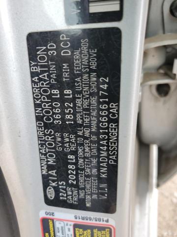 2016 KIA RIO LX - KNADM4A31G6661742