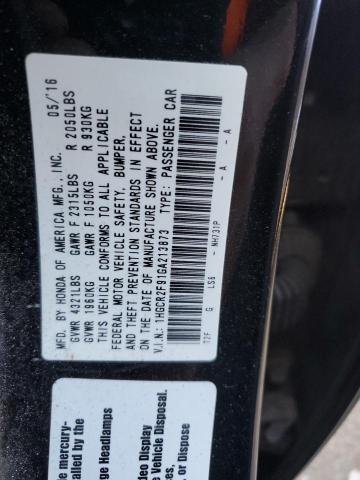 2016 HONDA ACCORD EXL - 1HGCR2F91GA213873
