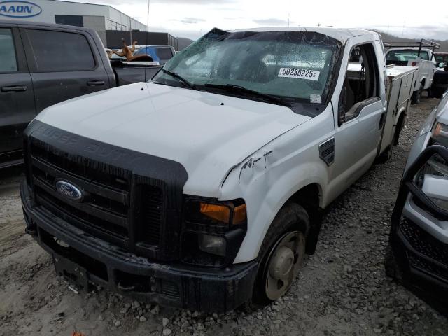 FORD F250 SUPER 2008 white  gas 1FTSX20528EE27142 photo #1