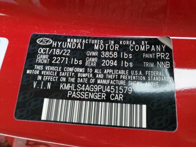 2023 HYUNDAI ELANTRA SE - KMHLS4AG9PU451579
