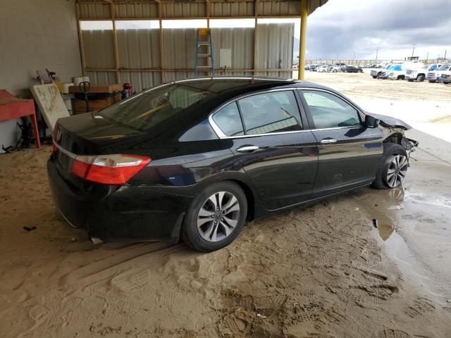 HONDA ACCORD LX 2013 black sedan 4d gas 1HGCR2F32DA260577 photo #4