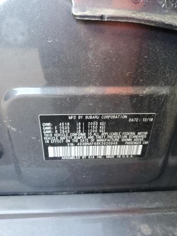 2019 SUBARU LEGACY 2.5 - 4S3BNAF68K3020946