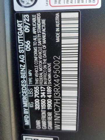 2024 MERCEDES-BENZ G 63 AMG W1NYC7HJ3RX495002