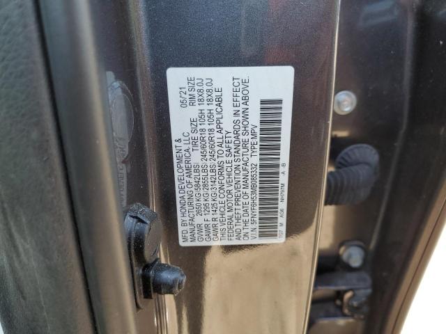 2021 HONDA PILOT EXL - 5FNYF6H53MB085332