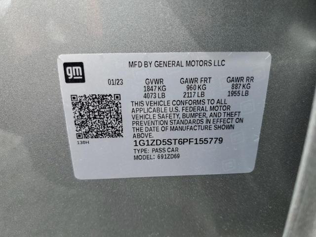 2023 CHEVROLET MALIBU LT - 1G1ZD5ST6PF155779