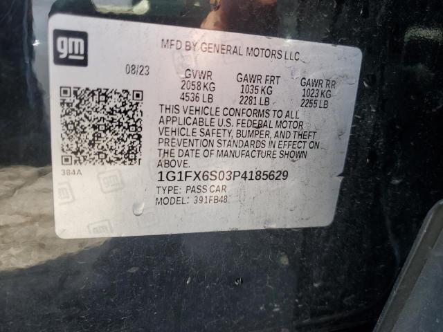 2023 CHEVROLET BOLT EV 2L - 1G1FX6S03P4185629