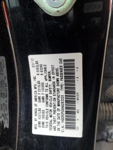 2017 HONDA ACCORD EXL - 1HGCR2F8XHA263325