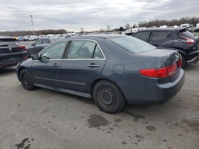 HONDA ACCORD LX 2005 charcoal sedan 4d gas 1HGCM56475A192707 photo #3