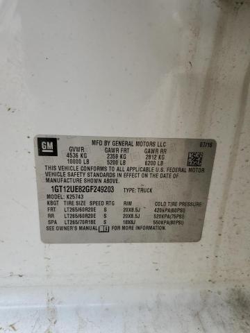 2016 GMC SIERRA K25 1GT12UE82GF249203
