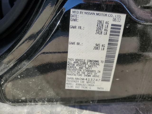 2022 NISSAN ALTIMA S - 1N4BL4BV2NN413747